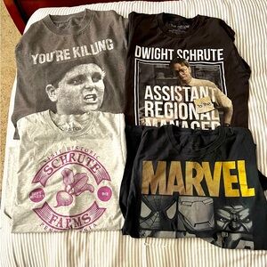 Boys T-shirts lot size S